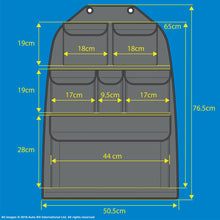 Load image into Gallery viewer, INKA VW Transporter T6.1,T6,T5.1,T5 Multibox Seat Storage Pockets Organiser Vinyl
