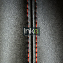 Load image into Gallery viewer, Ford Transit Custom INKA Tailored Front Seat Covers Black OEM Vinyl Matt Leatherette  - MY 2012 onwards Without Embroidery [Choice of 7 Stitch colours]
