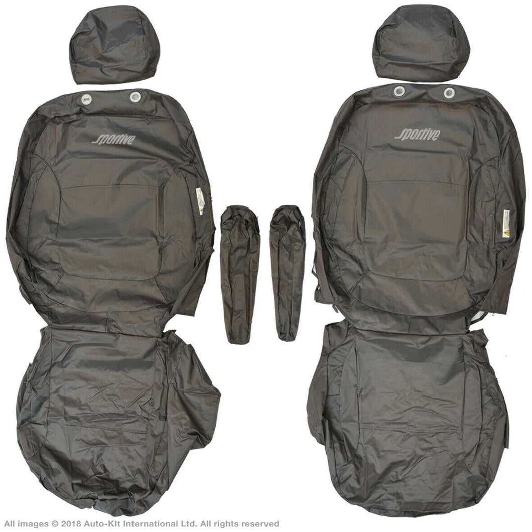 Vauxhall Vivaro INKA Tailored Waterproof Front 1+1 Seat Covers MY 2014 - 2017
