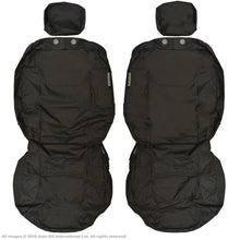 Load image into Gallery viewer, Vauxhall Vivaro A X83 INKA Front Set Waterproof Seat Covers Black MY 2001-14 MK2
