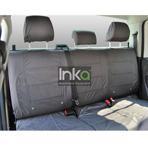 INKA VolksWagen Caddy Maxi Kombi Rear Tailored Waterproof Seat Covers MY 2015 - 2016