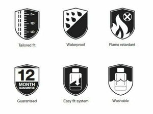 VAUXHALL VIVARO B X82 INKA FRONT TAILORED SEAT COVERS MODEL YEARS 2014-2018 "SPORTIVE" EMBROIDERY [Choice of 7 Colours]