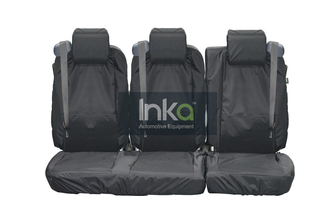 INKA Waterproof Ford Transit Connect Tourneo Rear 1+2 Seat Covers MY 2002 - 2013